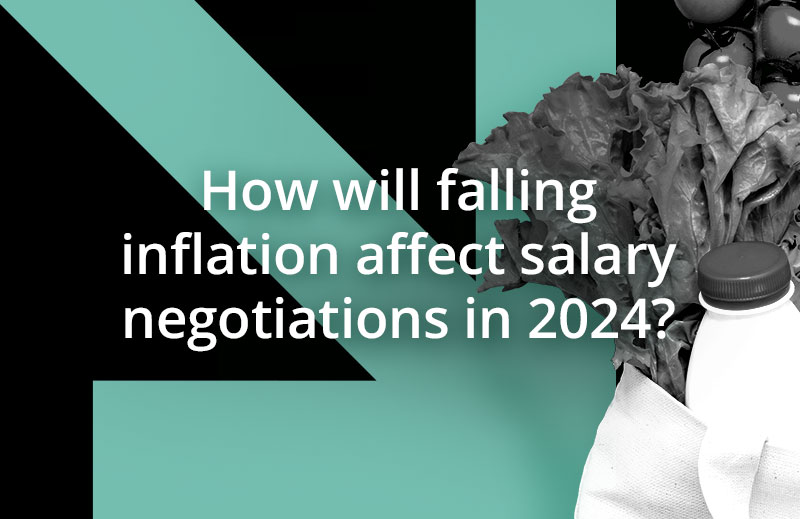 How will falling inflation affect salaries in 2024? Ashdown Group